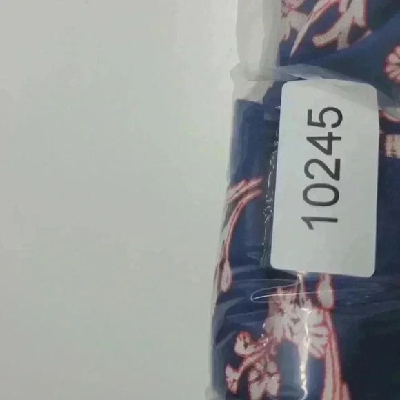 NWT Draper James 100% Linen Wrap Dress Size 6 Ruffle Floral Fit & Flare - Picture 10 of 10